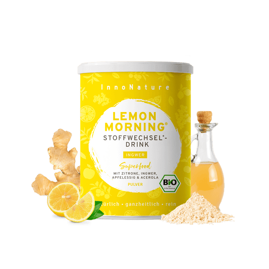 Bio Lemon Morning® Ingwer: Stoffwechseldrink mit Vitamin C