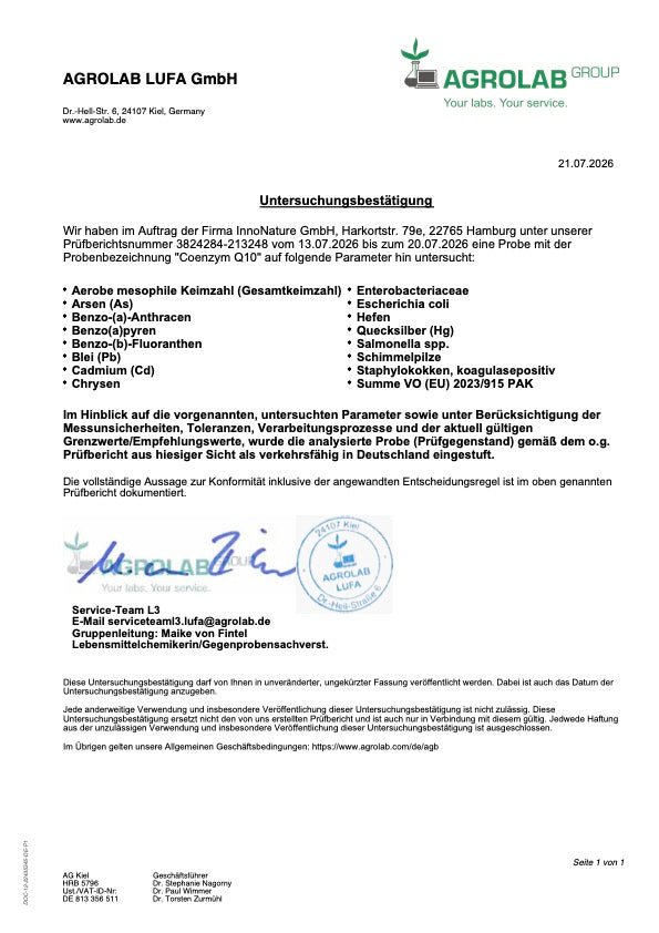 Coenzym Q10 Kapseln