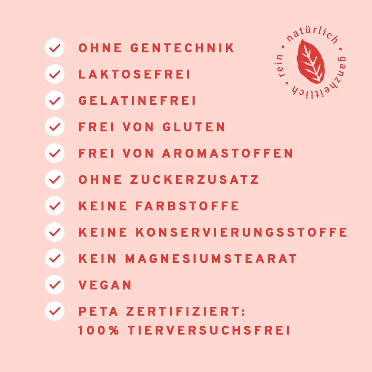 InnoNature Kapseln Biotin Kapseln: Vitamin B7 aus Königsbasilikum