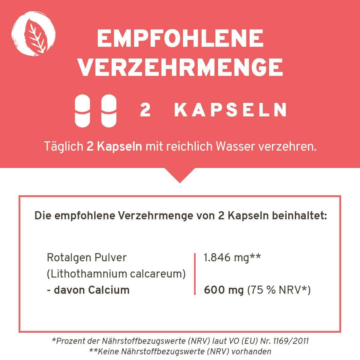 InnoNature Kapseln Calcium Kapseln