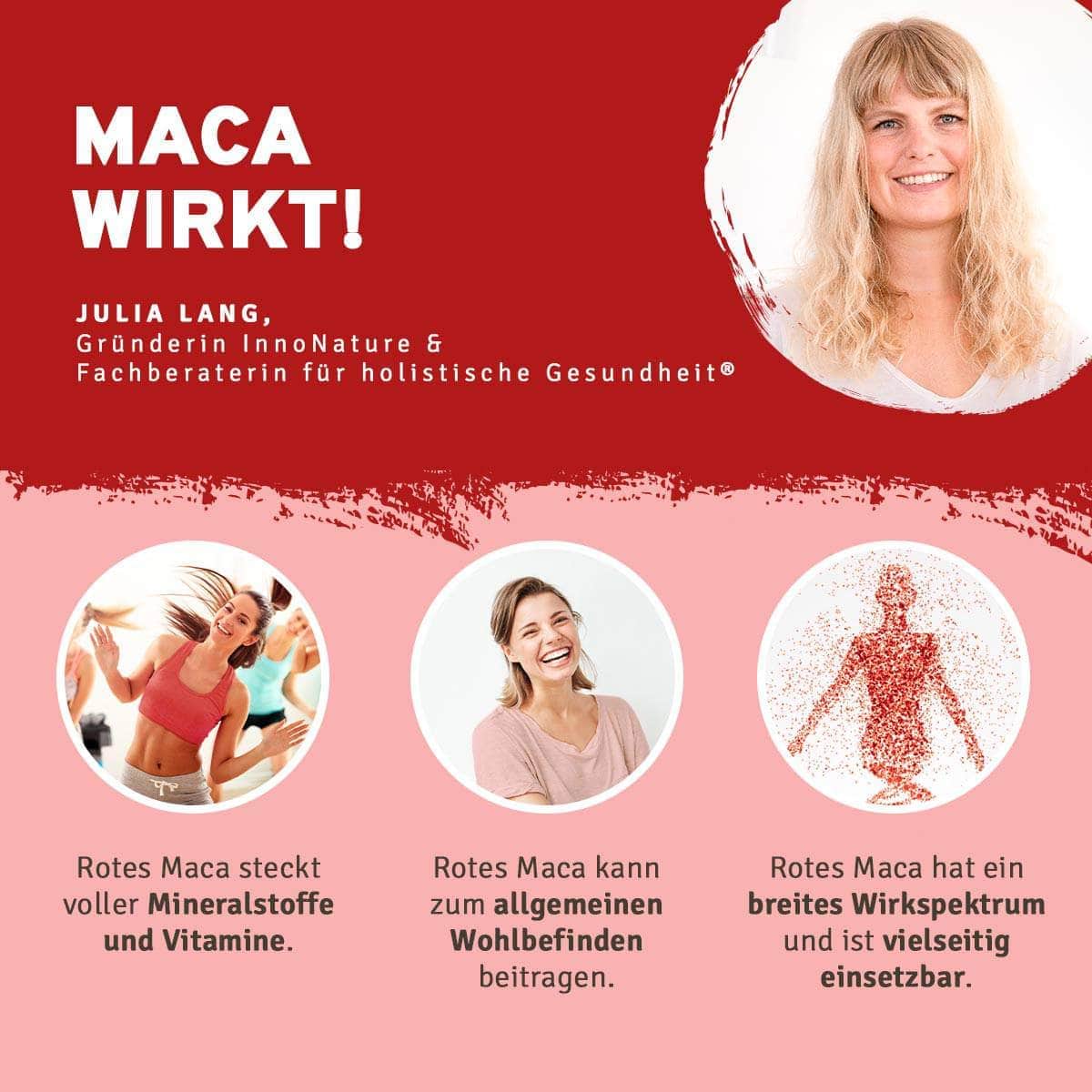 InnoNature Pakete 1x Vorrat (1x Aloe Hyaluron Serum, 1x Bio Face Oil, 1x Haut Haare Nägel, 1x Maca, 1x Kurkuma Latte) Perfekte-Routine Paket
