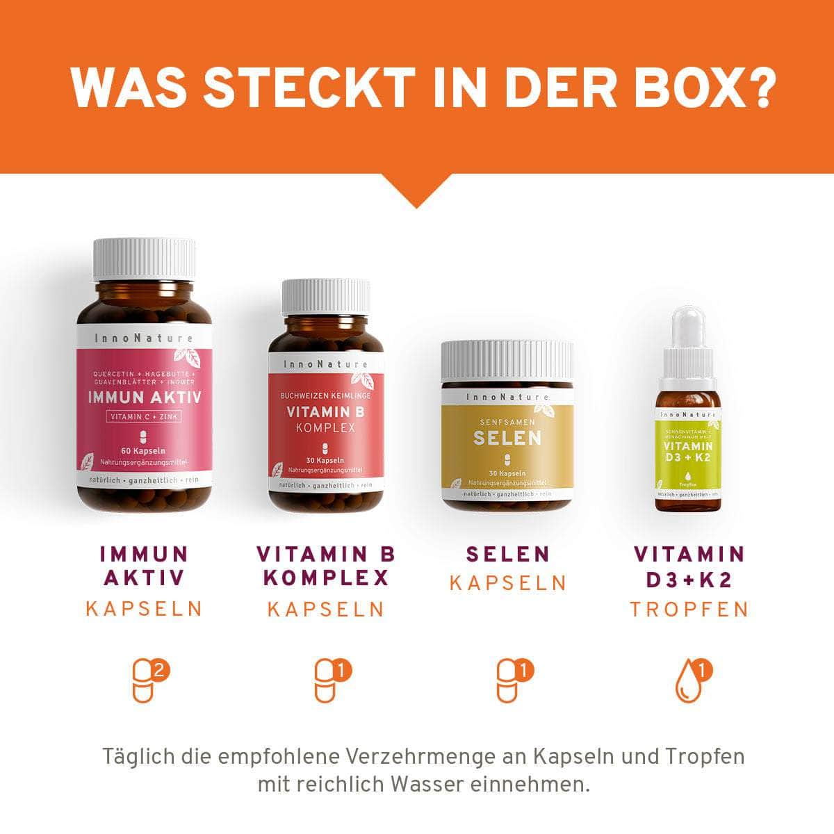 InnoNature Pakete Immunsystem Box: Die Immunkur für Dein Wohlbefinden