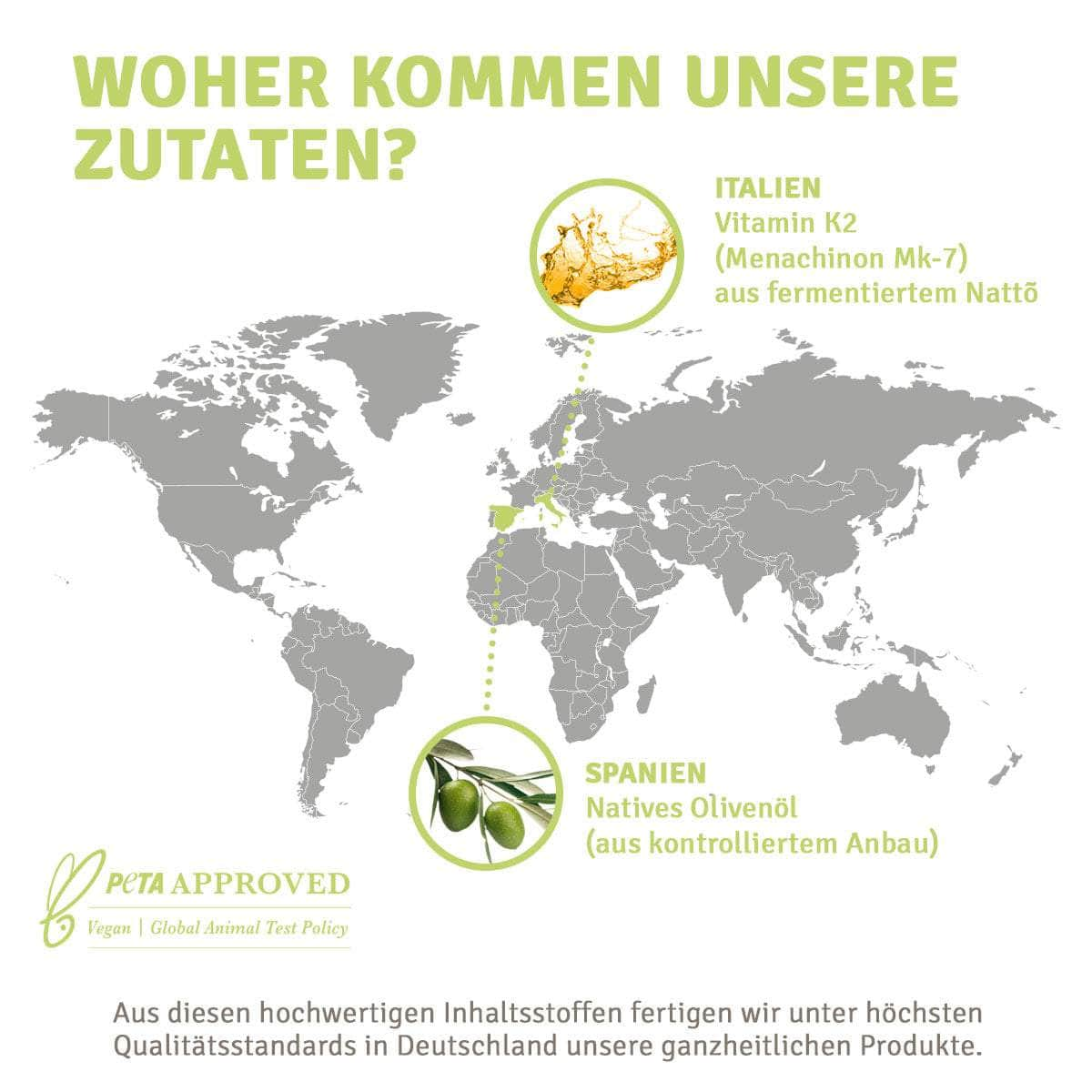 InnoNature Tropfen Menachinon MK-7: Vitamin K2 Tropfen