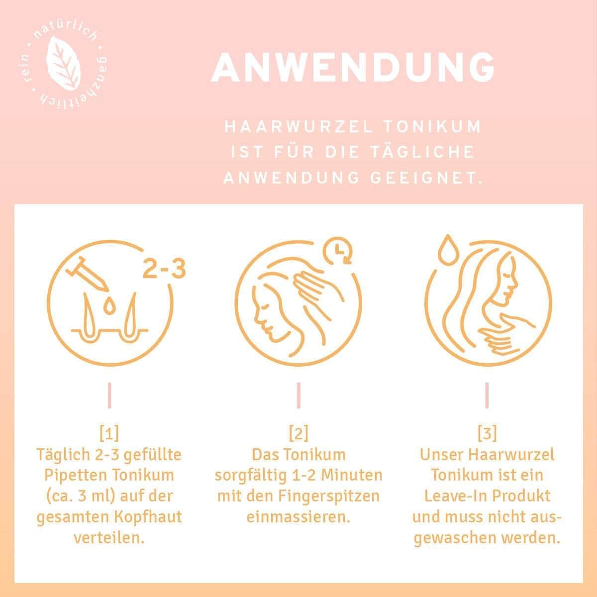 InnoNature Creme 5ml Mini Haarwurzel Tonikum – Natürlich das Haarwachstum anregen