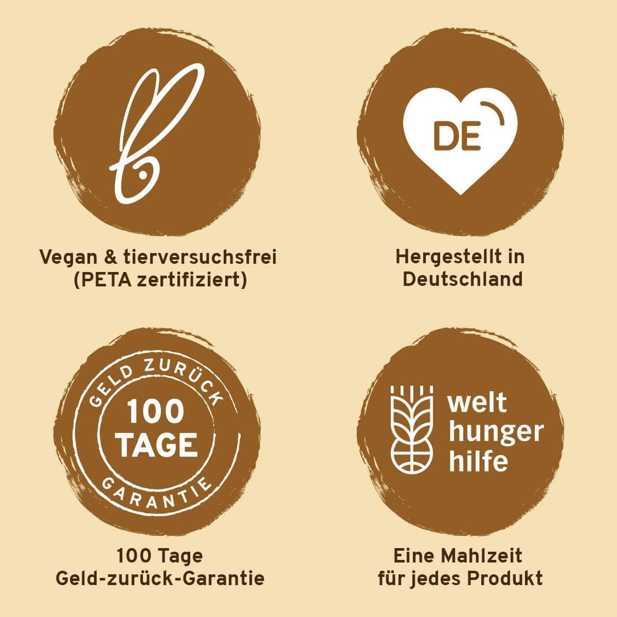 InnoNature Getränkepulver 18g Mini Bio Schoko Hanf Latte