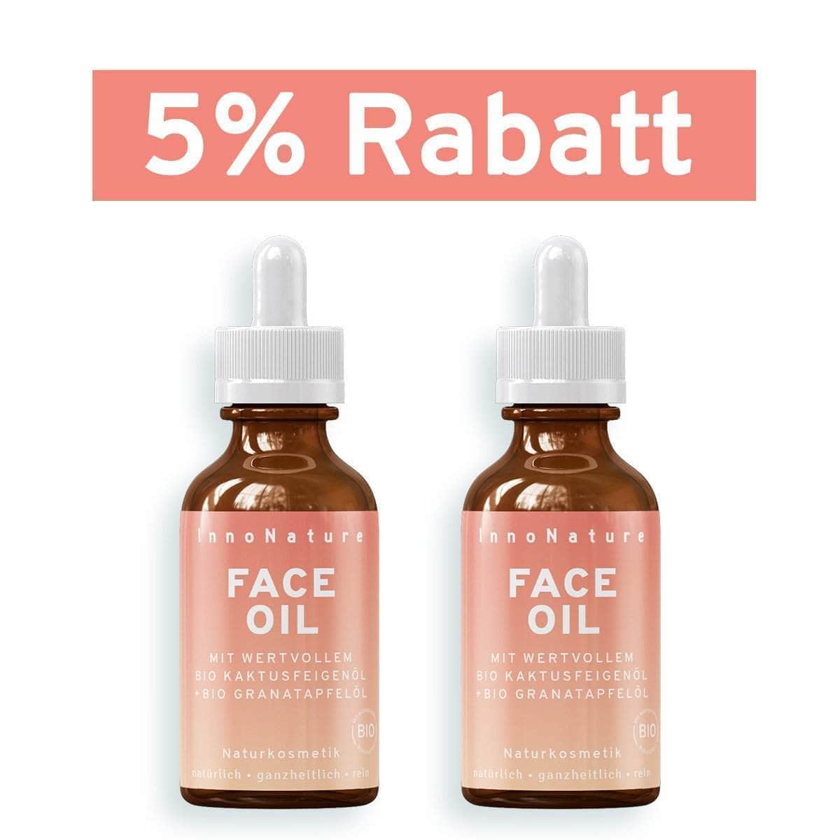 InnoNature Öl 2x30ml Bio Intensiv Face Oil