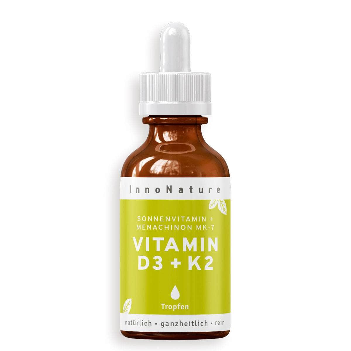 InnoNature Tropfen 30ml Vitamin D3 + K2 Adults Tropfen