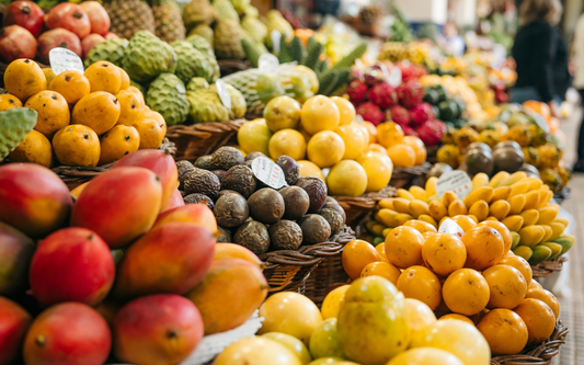 Frisches Obst mit vielen Nährstoffen