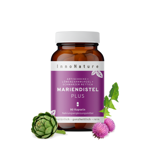  Mariendistel Plus Kapseln: Mariendistel, Artischocke, Schwarzer Rettich und Löwenzahnwurzel