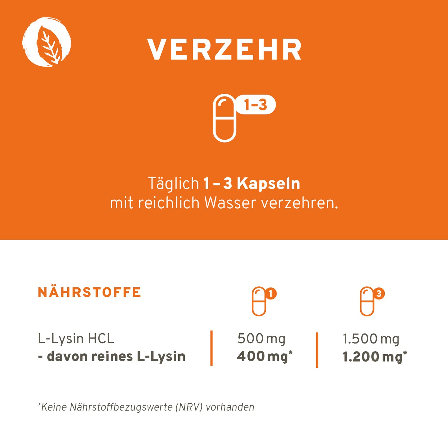 L-Lysin Kapseln