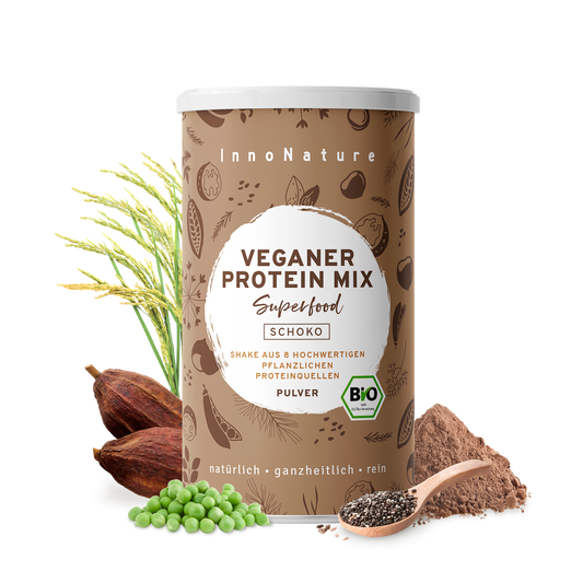  Bio Veganer Protein Mix Superfood Shake: Schoko