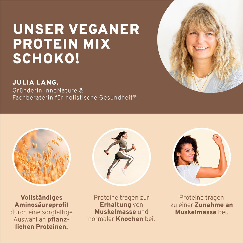 Bio Veganer Protein Mix Schoko