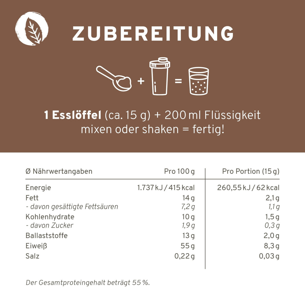 Bio Veganer Protein Mix Schoko