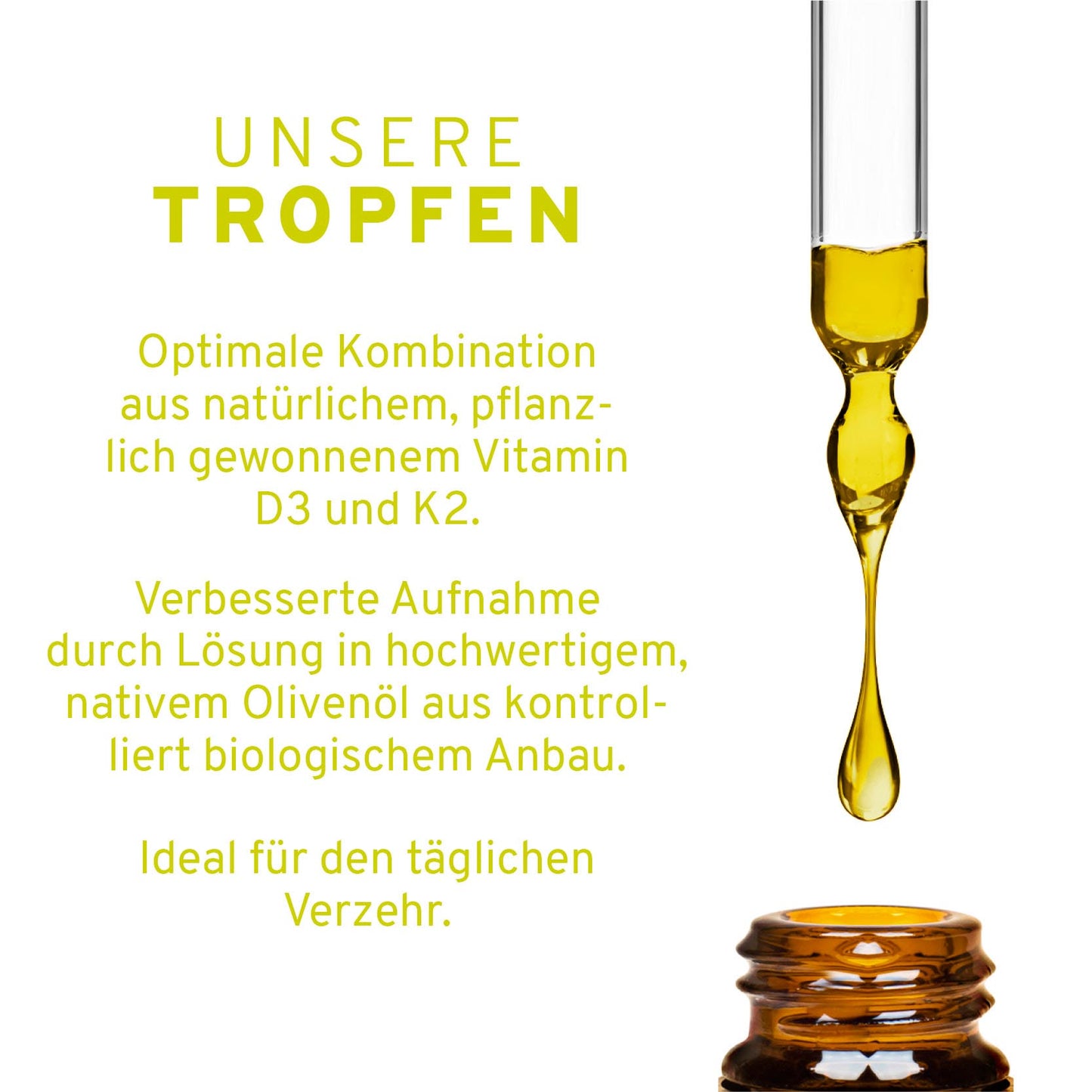 Vitamin D3 + K2 Tropfen