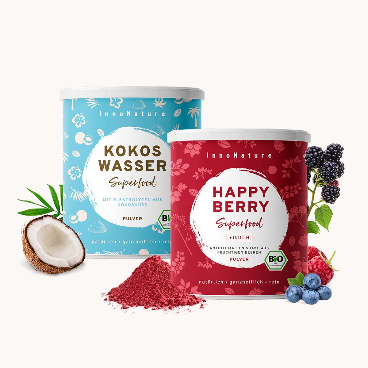 Happy-Summer-Set: Happy Berry und Kokoswasser