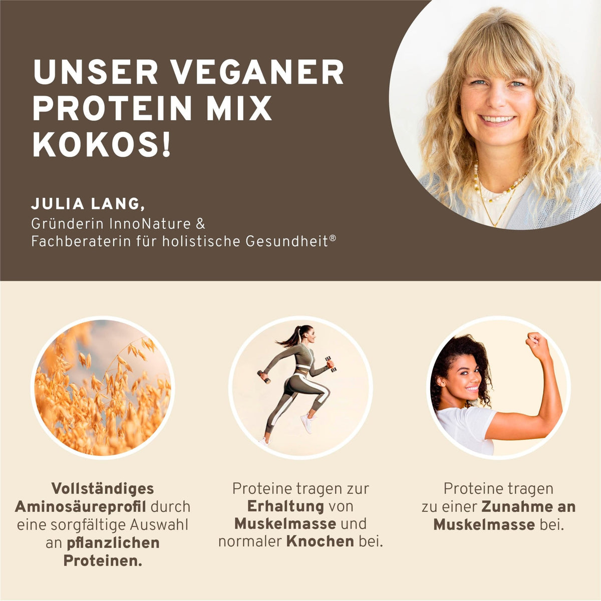 Bio Veganer Protein Mix Kokos