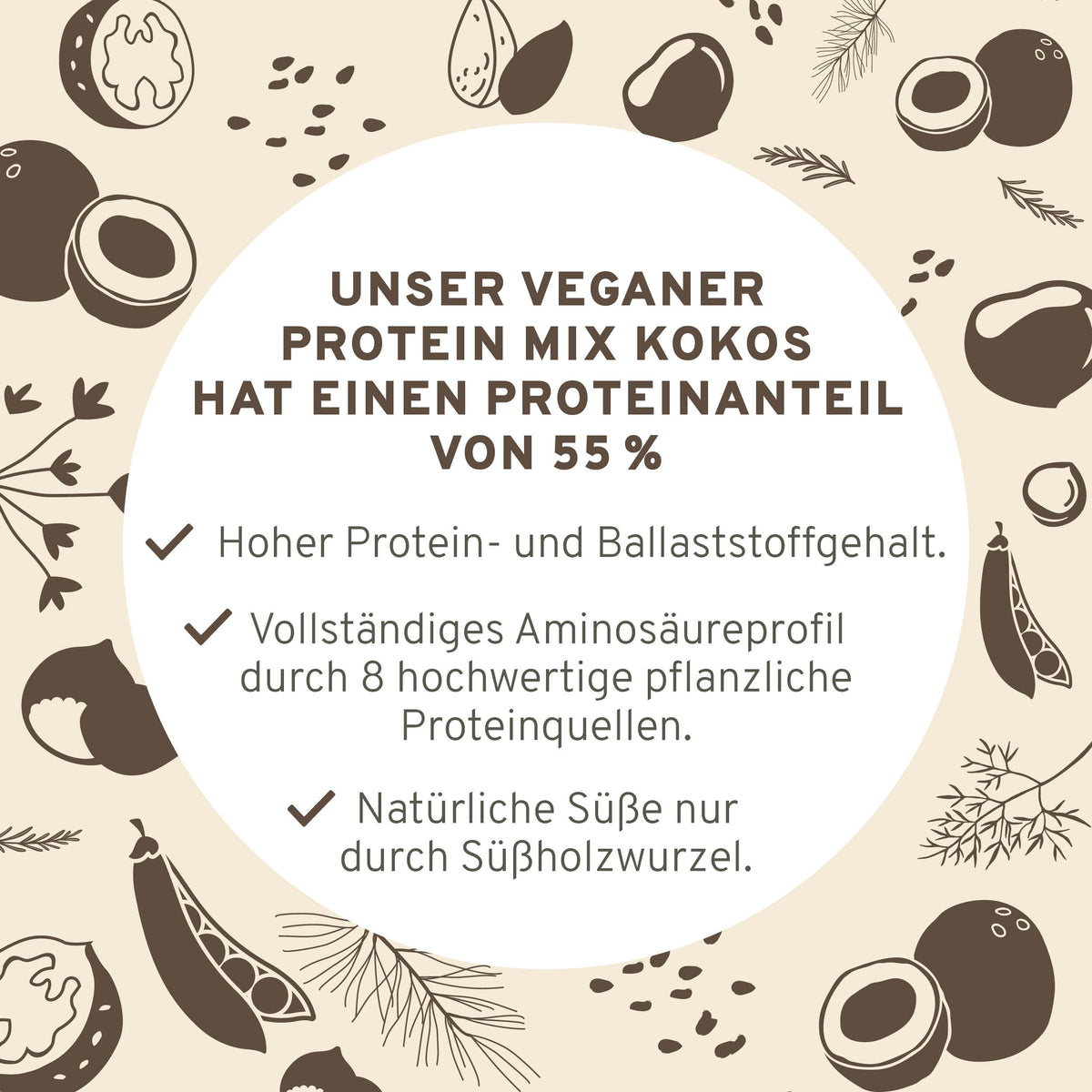 Bio Veganer Protein Mix Kokos