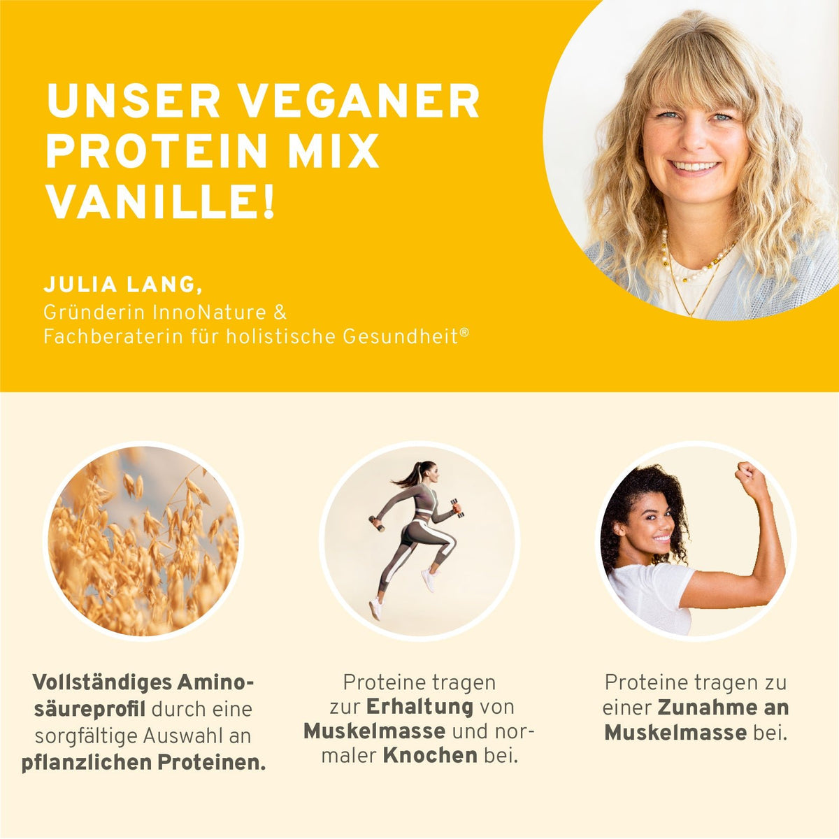 Bio Veganer Protein Mix Vanille