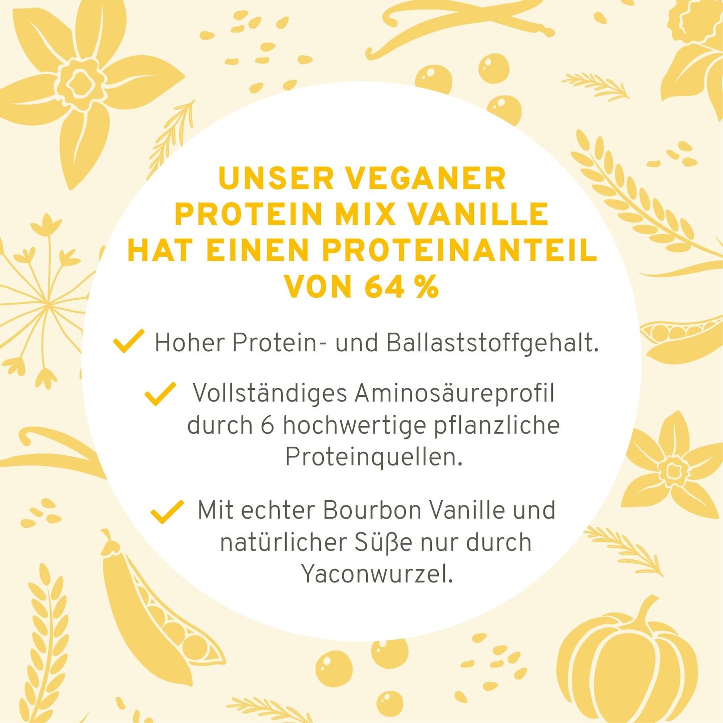 Bio Veganer Protein Mix Superfood Shake: Vanille