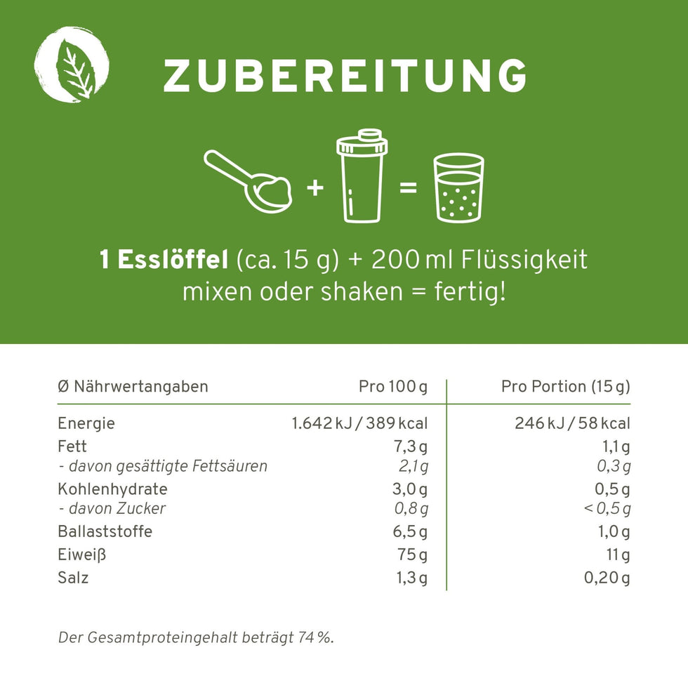 Bio Veganer Protein Mix Pure