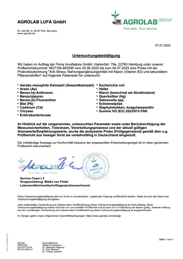 Anti Stress Kapseln