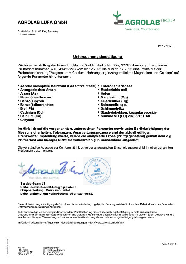 Magnesium + Calcium Kapseln