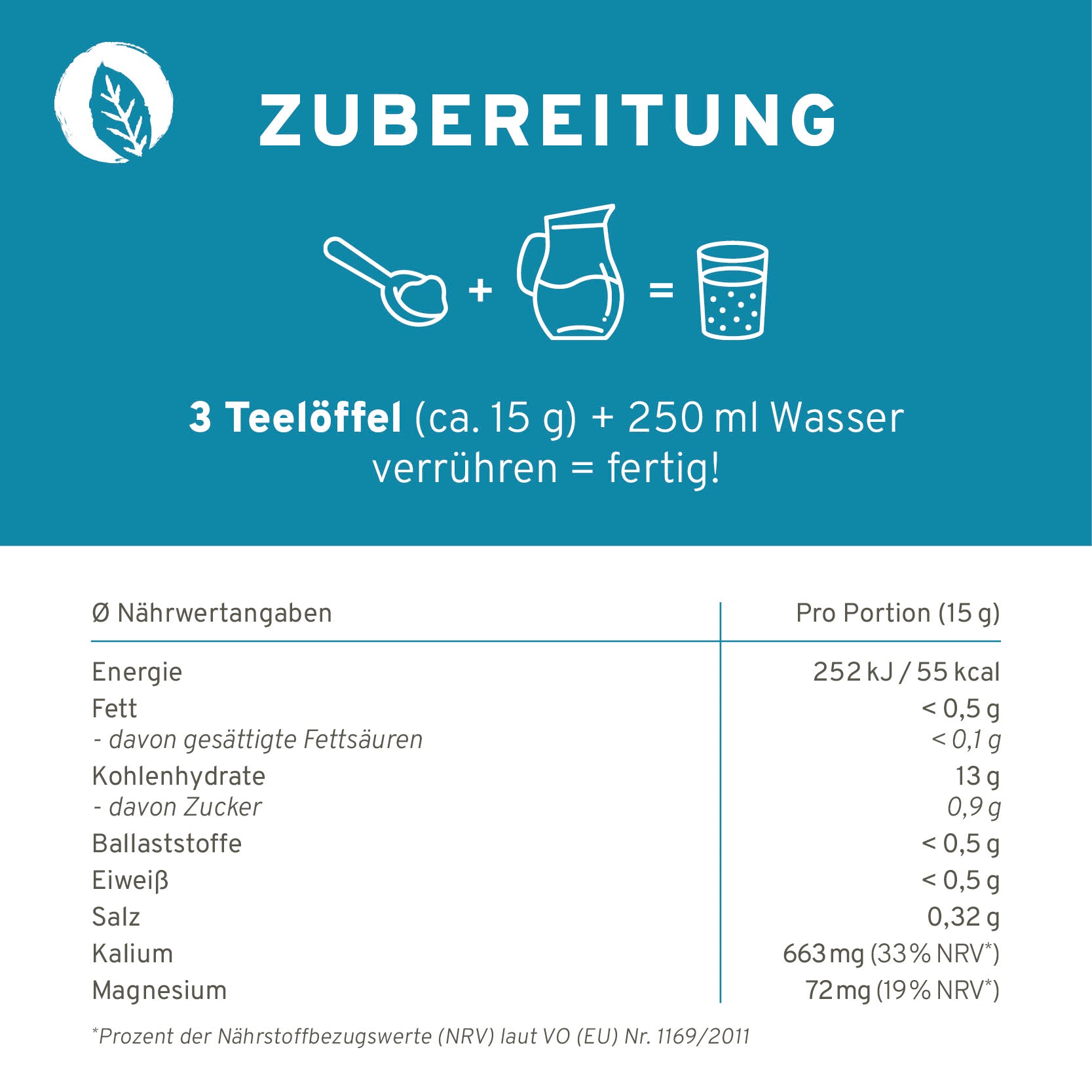 Elektrolyte Drink 225g