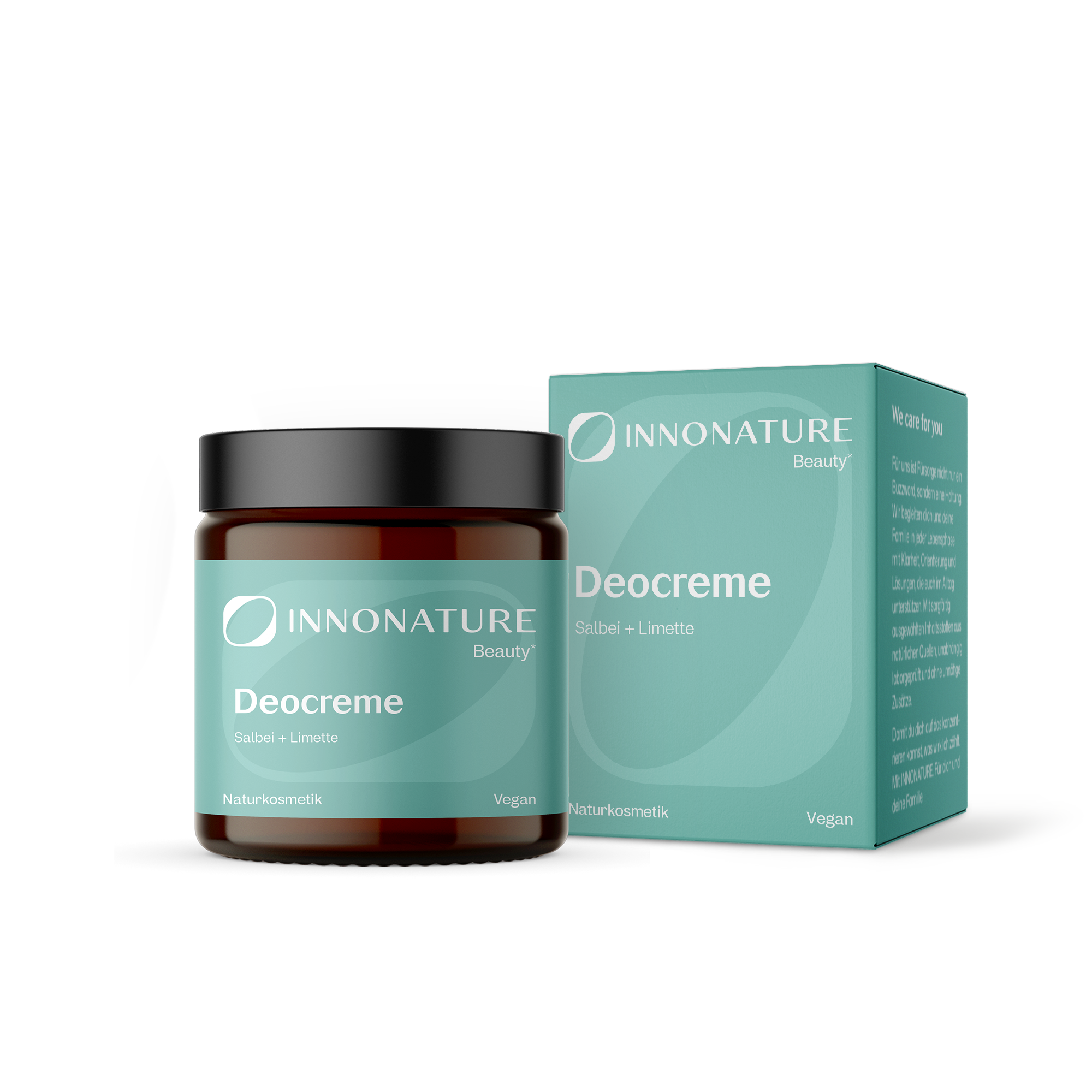 Natürliche Deocreme Salbei - Limette