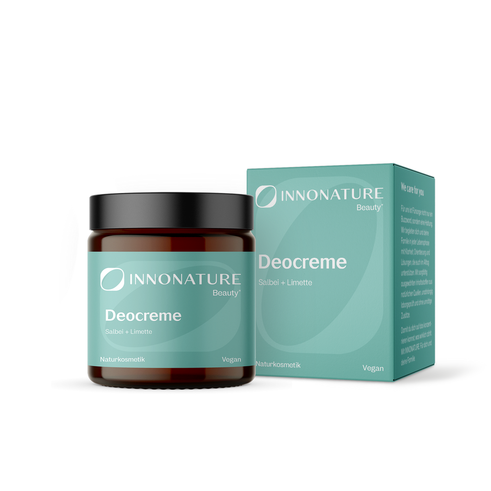 Natürliche Deocreme Salbei - Limette