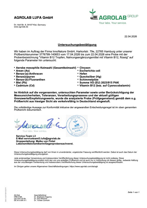 Vitamin B12 Tropfen 50ml