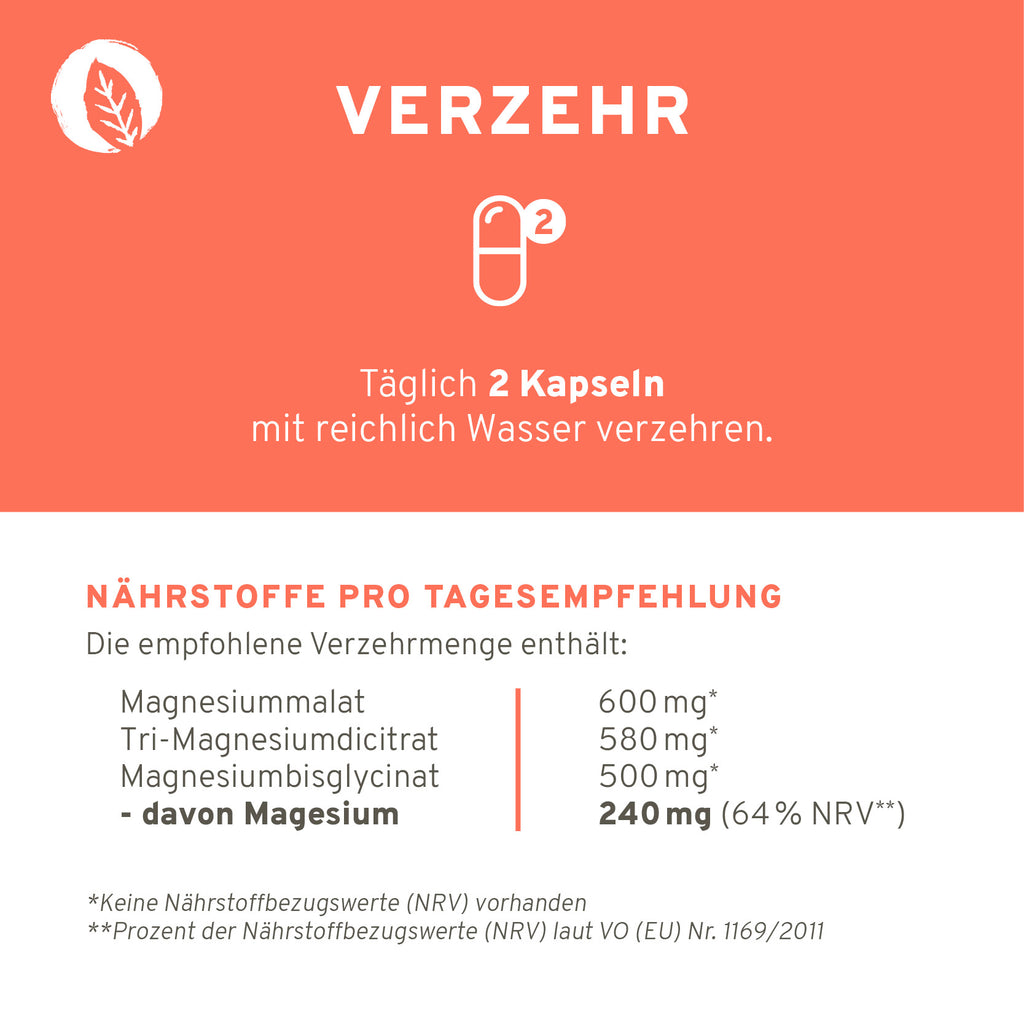 Magnesium Komplex 120 Kapseln