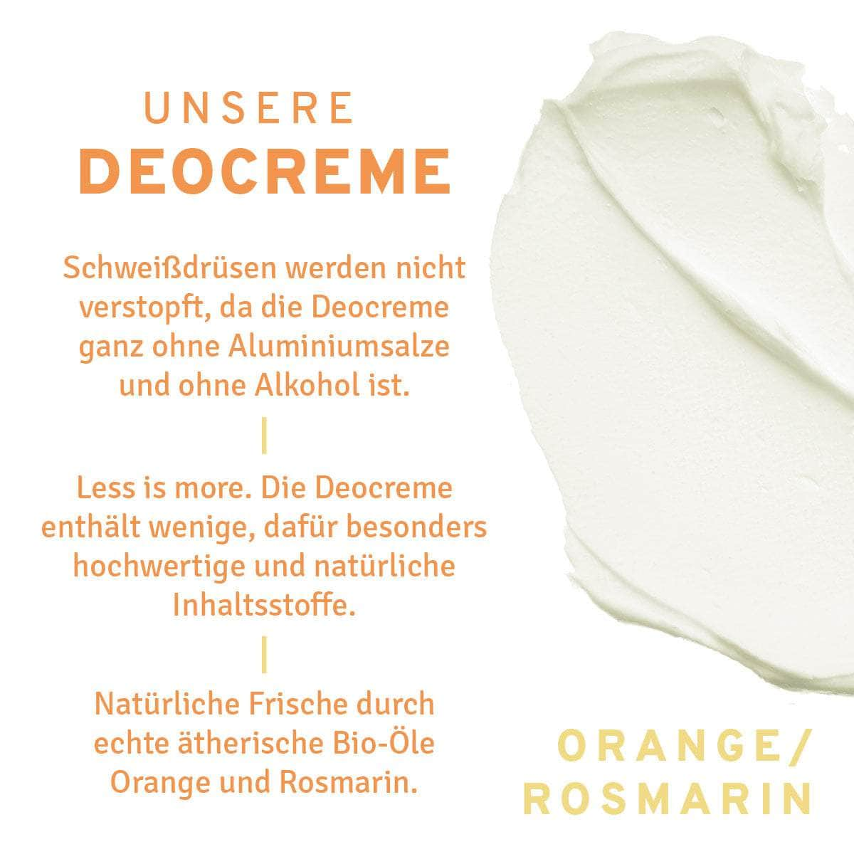 InnoNature Creme 15ml Mini Deocreme Orange - Rosmarin