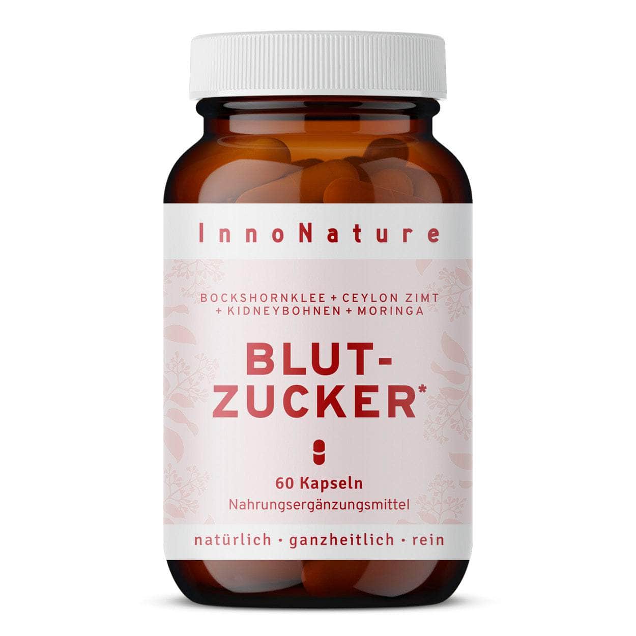 InnoNature Kapseln 1x Monatsvorrat (60 Kapseln) Blutzucker Kapseln