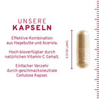 InnoNature Kapseln 1x Zweimonatsvorrat (120 Kapseln) Vitamin C Kapseln