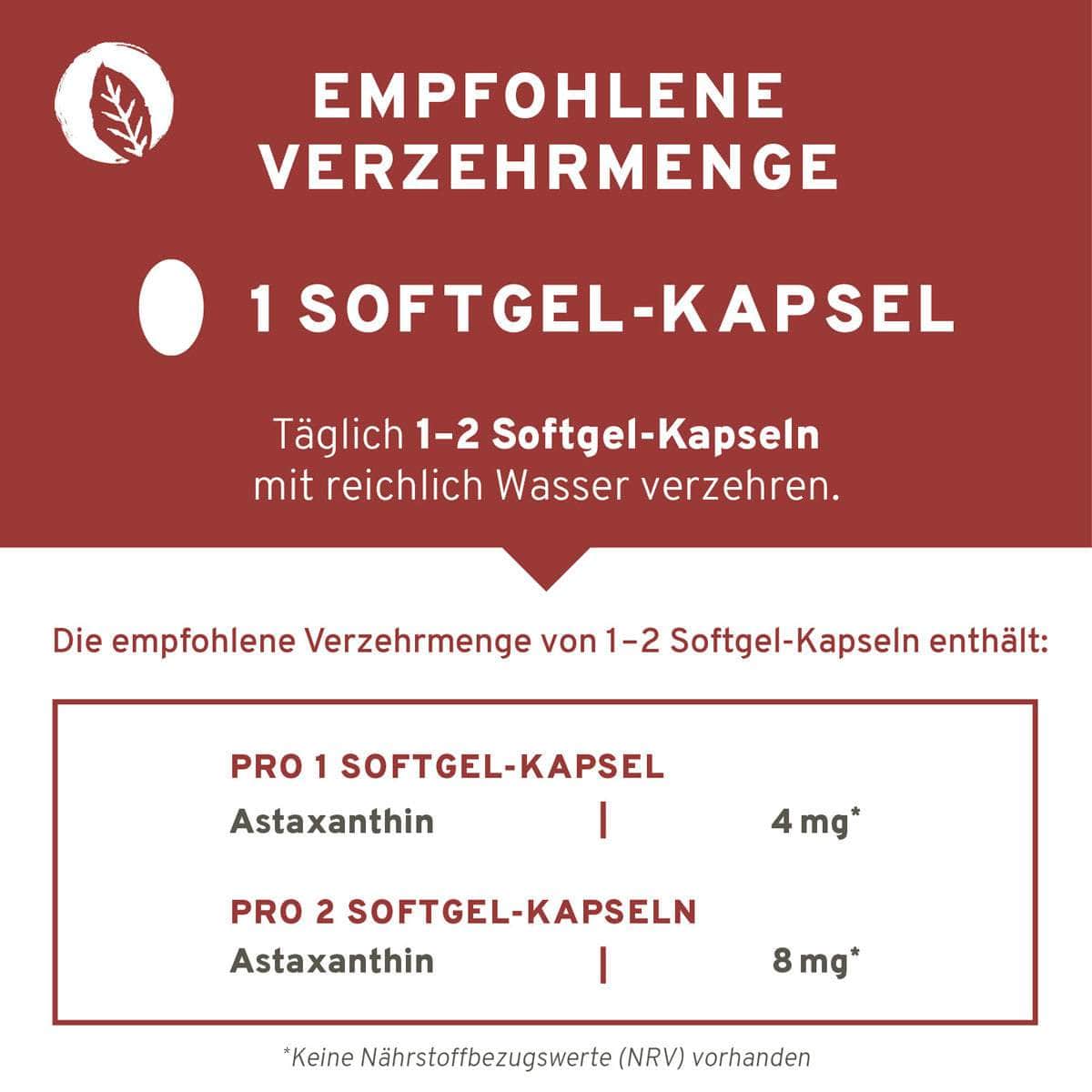 InnoNature Kapseln Astaxanthin Kapseln