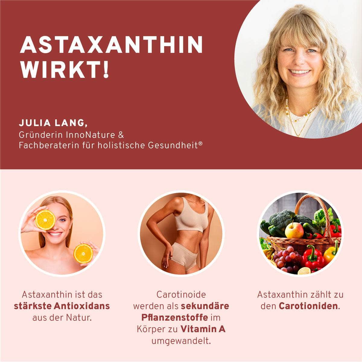 InnoNature Kapseln Astaxanthin Kapseln