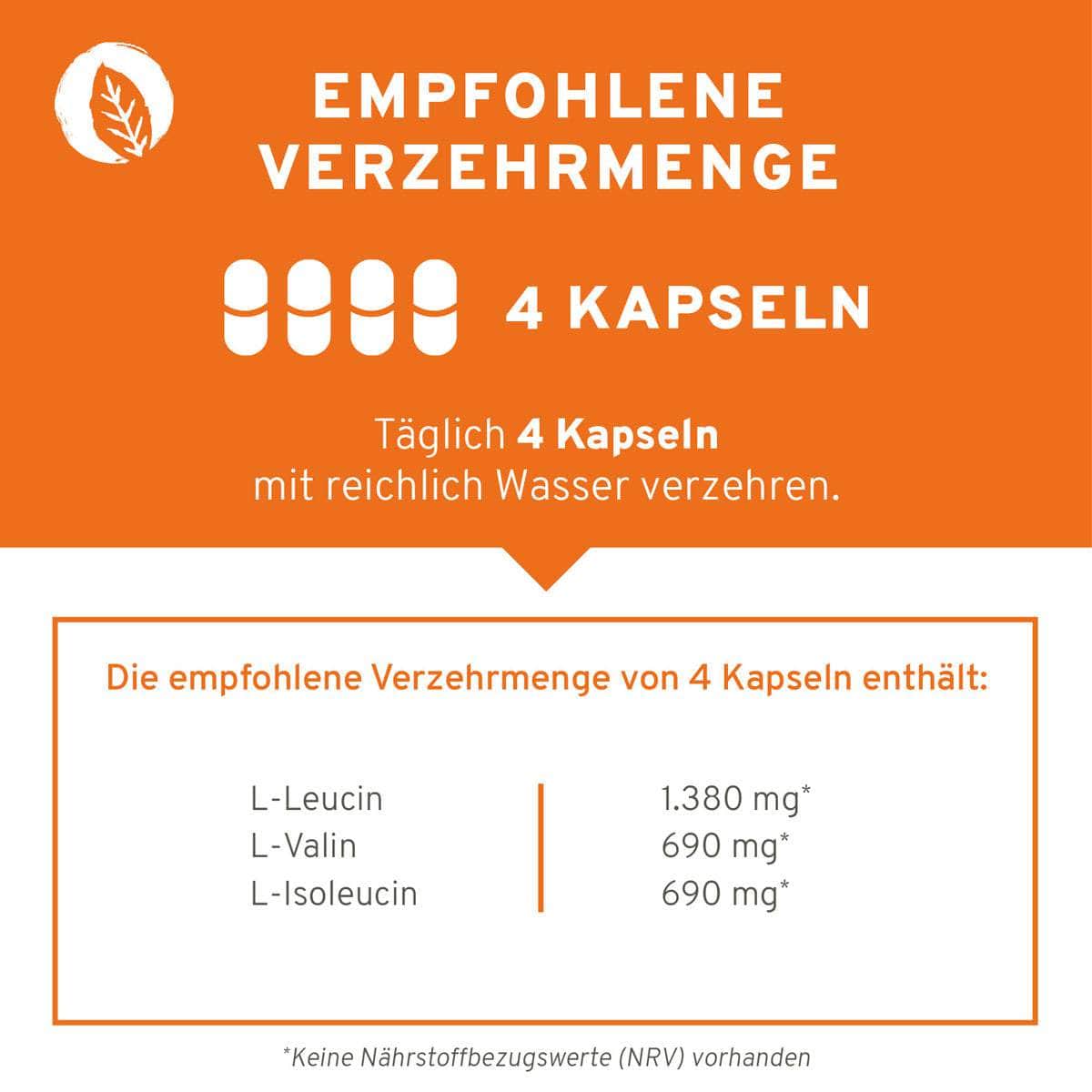 InnoNature Kapseln BCAA Kapseln