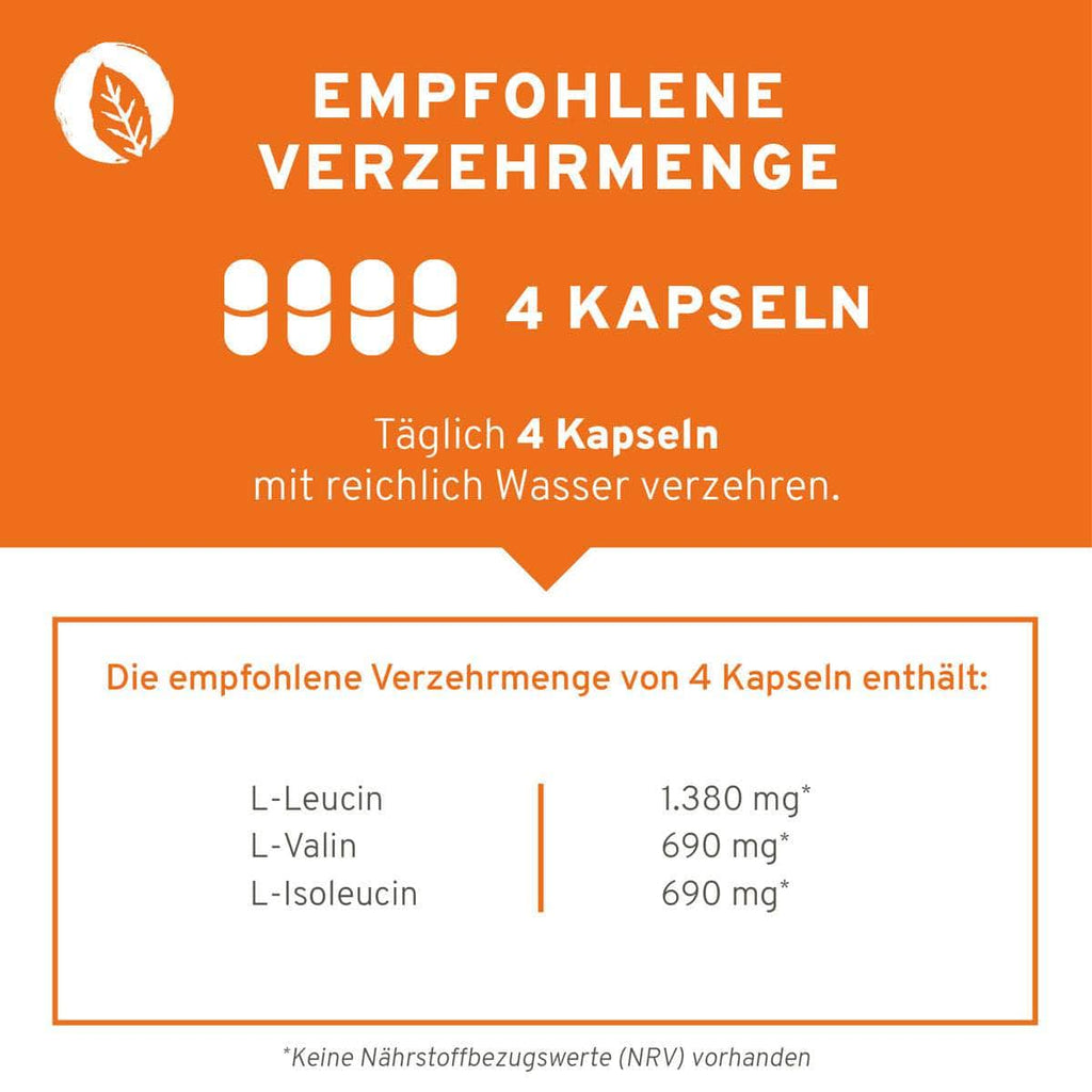 InnoNature Kapseln BCAA Kapseln