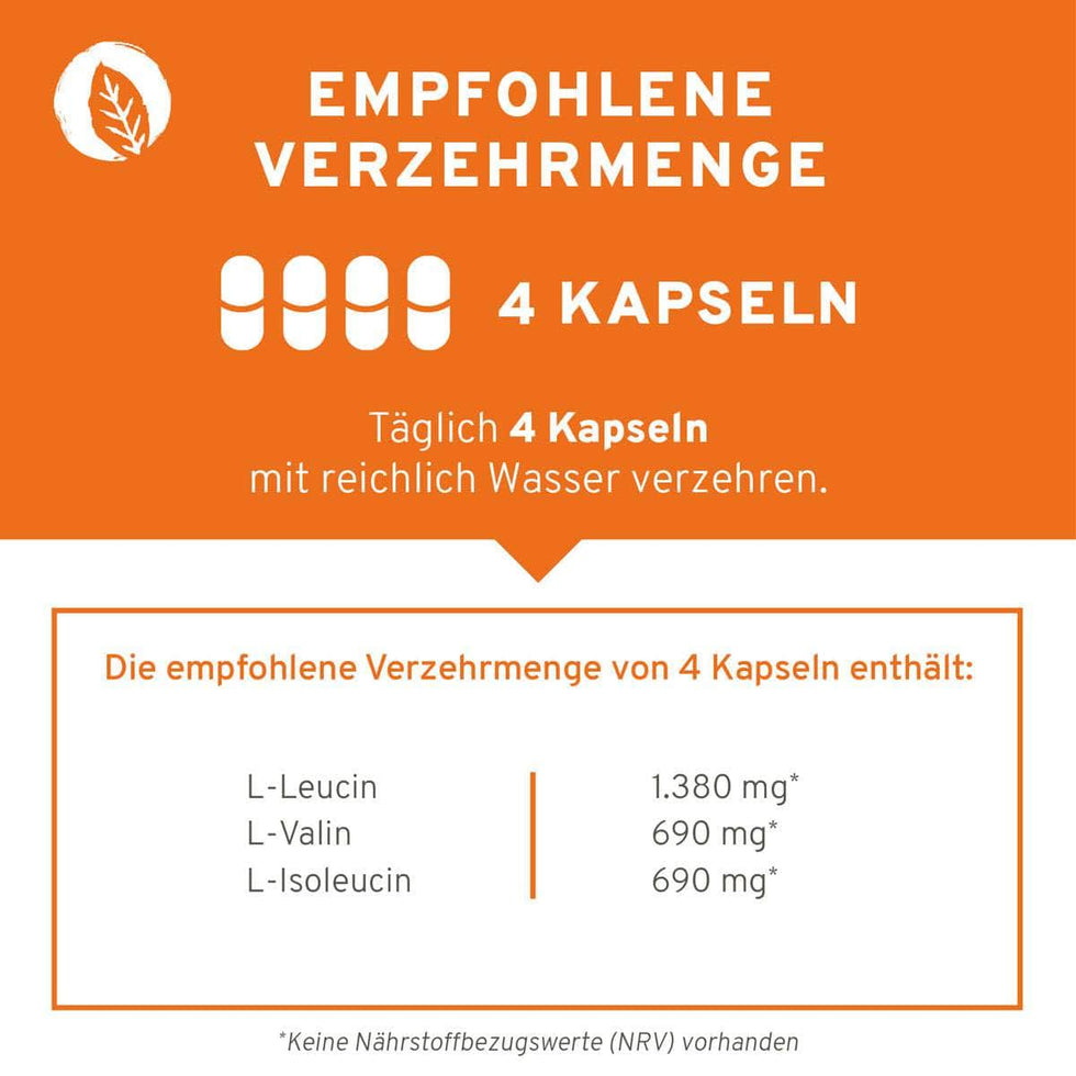 InnoNature Kapseln BCAA Kapseln