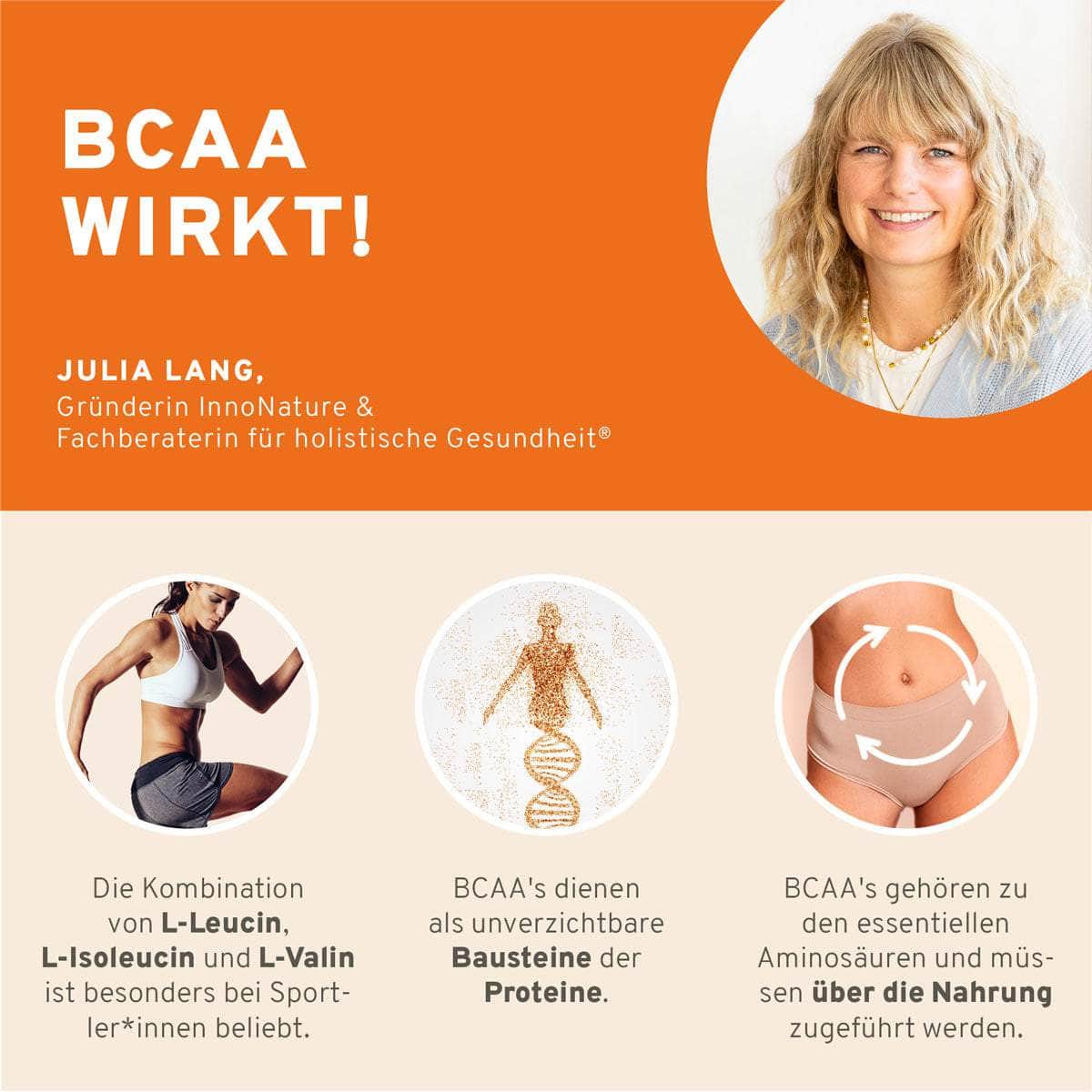 InnoNature Kapseln BCAA Kapseln