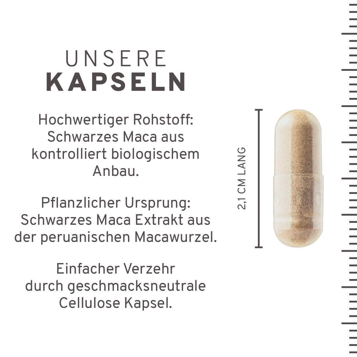 InnoNature Kapseln Bio Schwarzes Maca Extrakt Kapseln