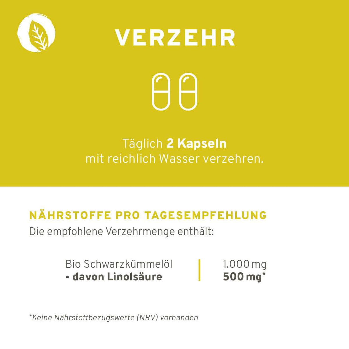 InnoNature Kapseln Bio Schwarzkümmelöl Kapseln