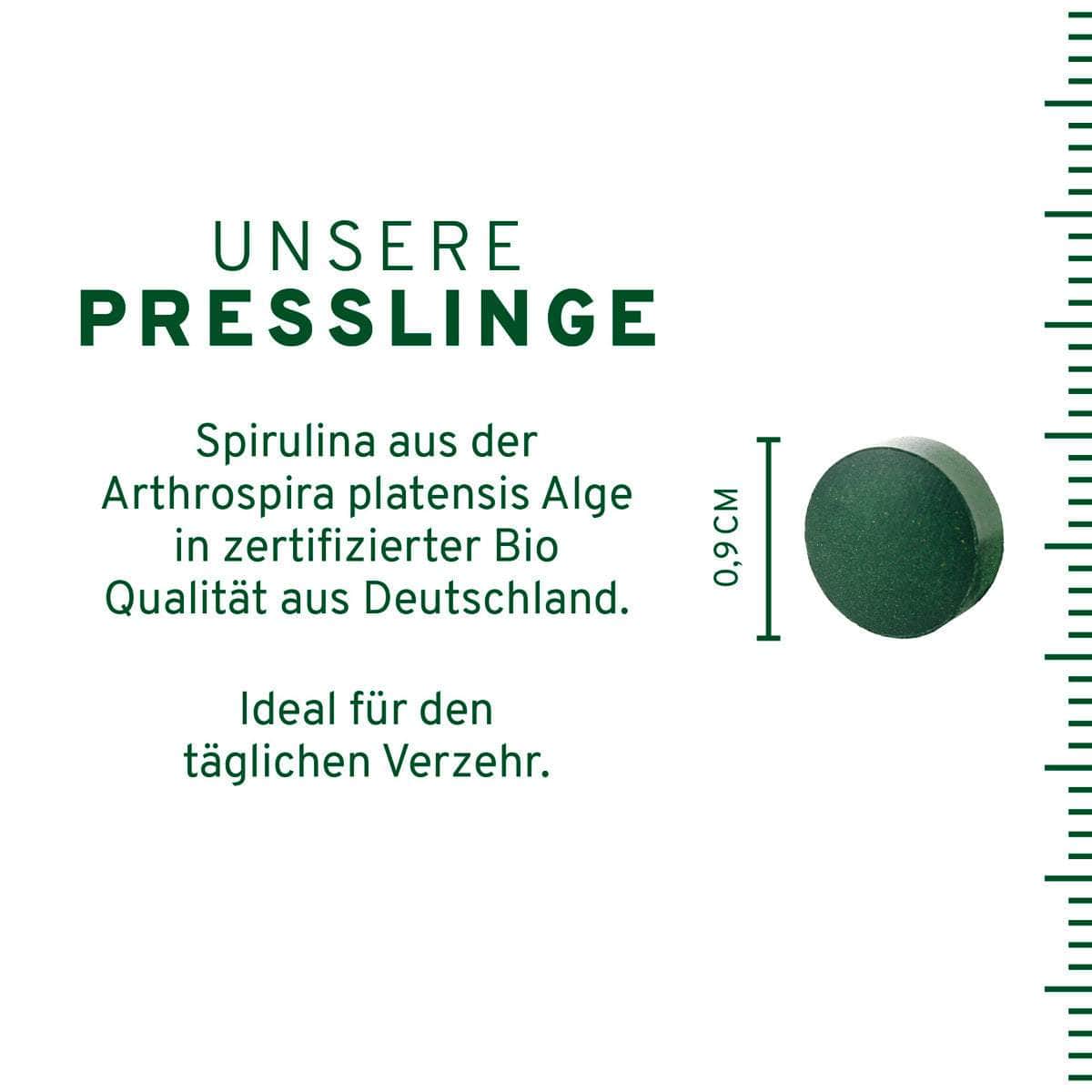 InnoNature Kapseln Bio Spirulina Presslinge