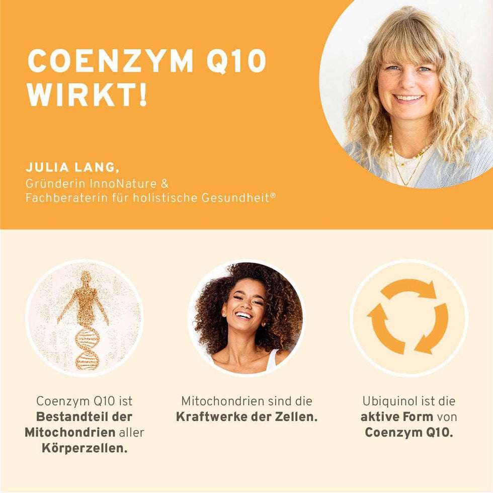 InnoNature Kapseln Coenzym Q10 Kapseln