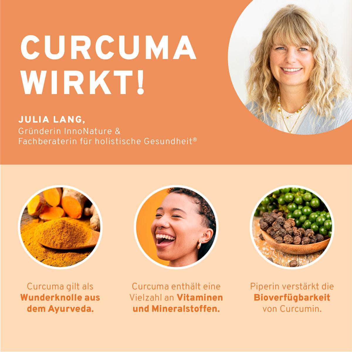 InnoNature Kapseln Curcuma Kapseln