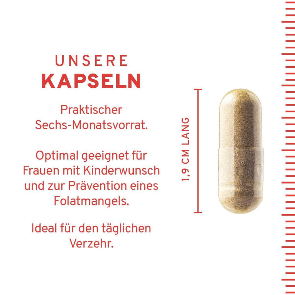 InnoNature Kapseln Folsäure Kapseln: Vitamin B9 aus Zitronenschalen