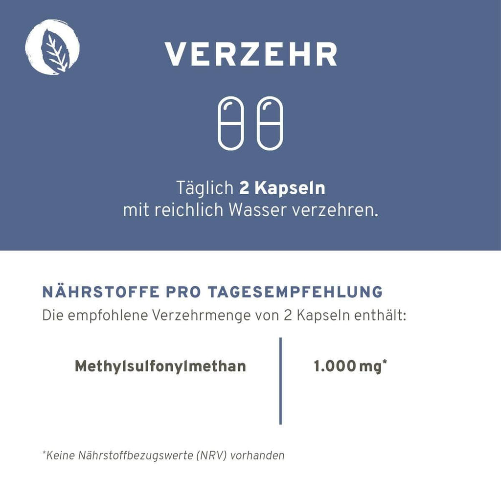 InnoNature Kapseln MSM Kapseln