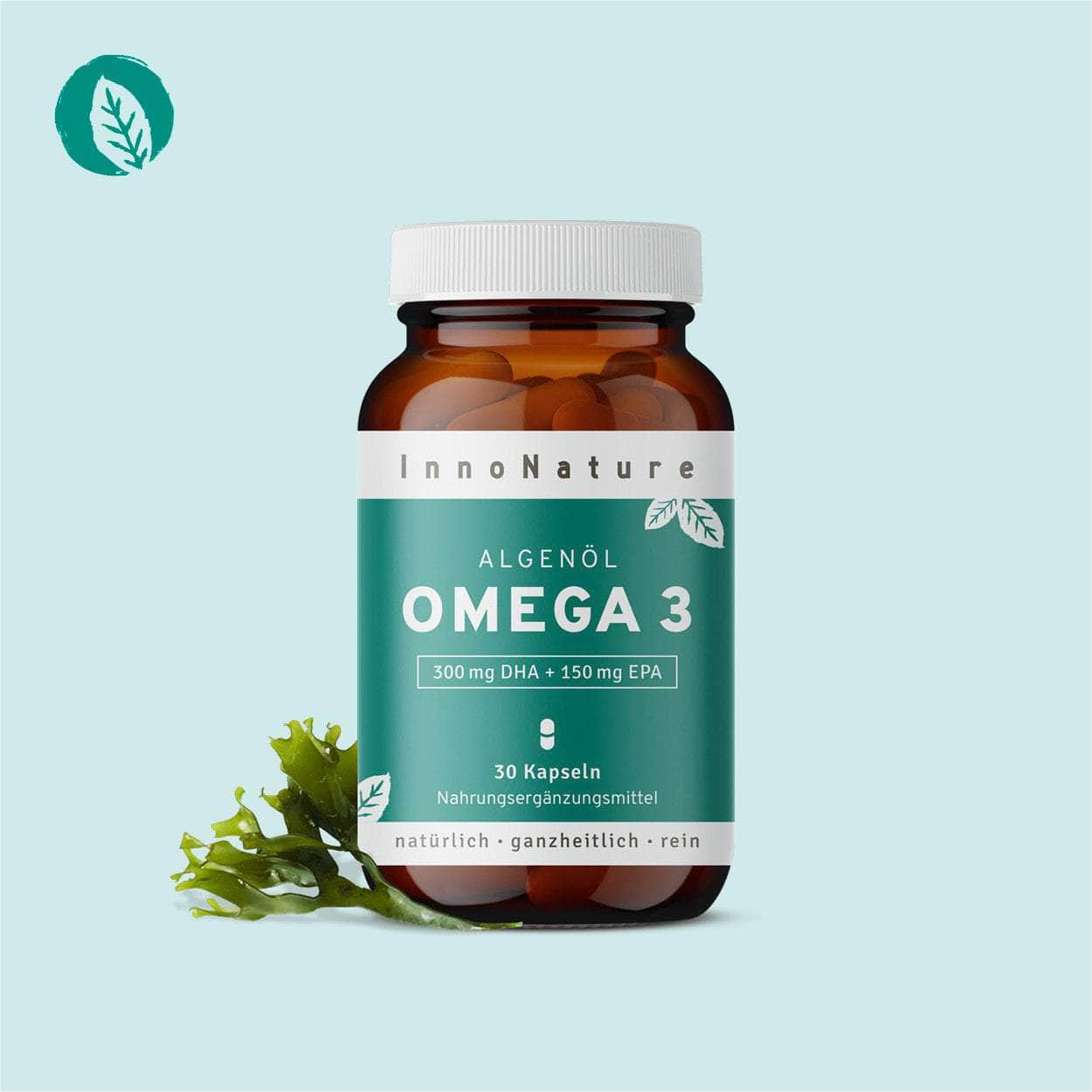 InnoNature Kapseln Omega 3 2:1 DHA/EPA 30 Kapseln