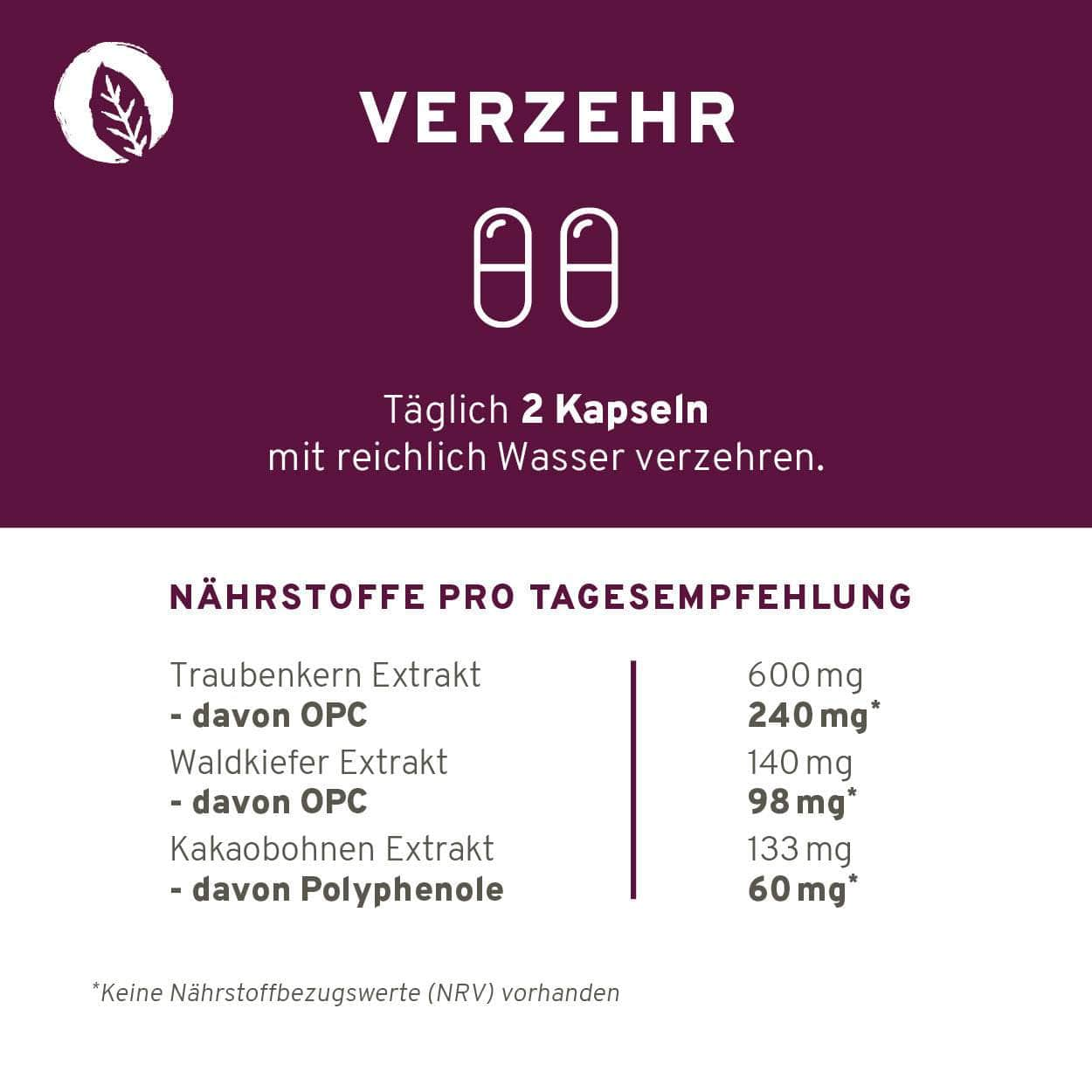 InnoNature Kapseln OPC KOMPLEX Kapseln