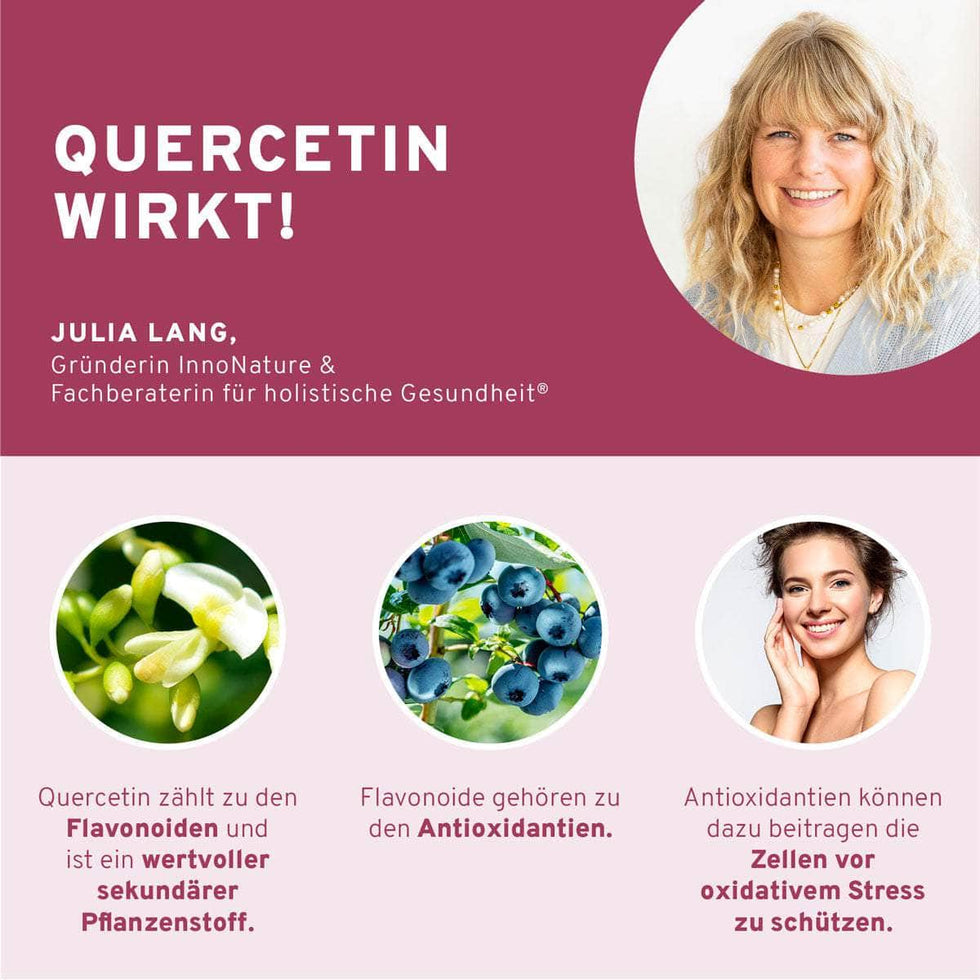 InnoNature Kapseln Quercetin 90 Kapseln